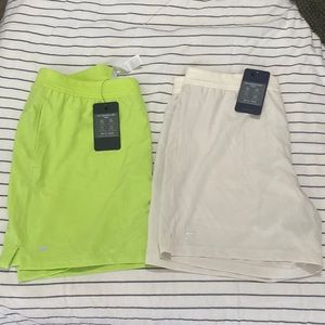 COPY - NWT! Fabletics 5’’ fundamental short (lined): JUST bone white